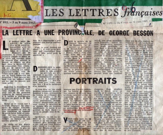Lettre à une provinciale, de Georges Besson
