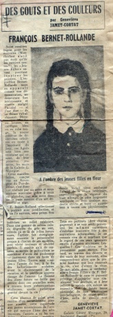 Des goûts et des couleurs, par Geneviève JAMET-CORTAT