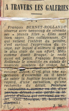 A travers les galeries 